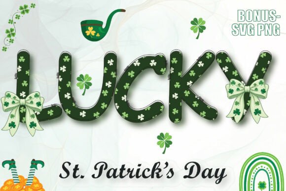 Celebrate March 17th with the St. Patrick’s Day Lucky Typeface