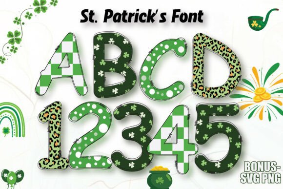 Five Festive Fonts for March 17th Projects