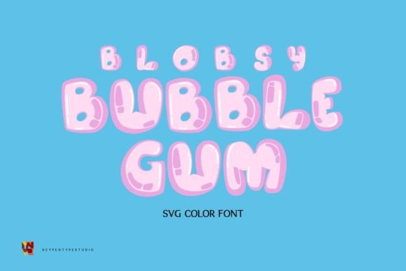 Infuse Playful Energy with Blobsy Bubble Gum