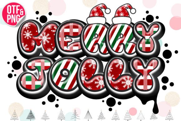Merry Jolly: The Graffiti Font with Christmas Spirit