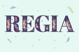 Regia: A Color Font for Designs That Pop