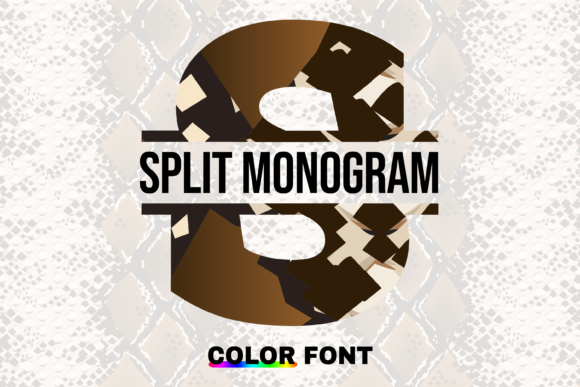 Snake Split: The Playful Display Font for Creative Brands