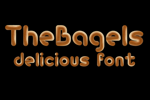 The Bagels: A Creative Font That Adds Instant Whimsy