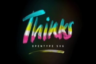 Thinks Opentype: A Hyper-Realistic Creative Font for Modern Designers
