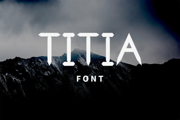 Titia: A Modern Color Font for Bold Branding