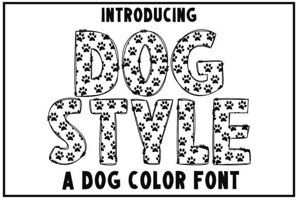 Unleashing Creativity: The Dog Style Display Font